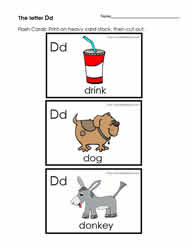 The Letter D Flashcards
